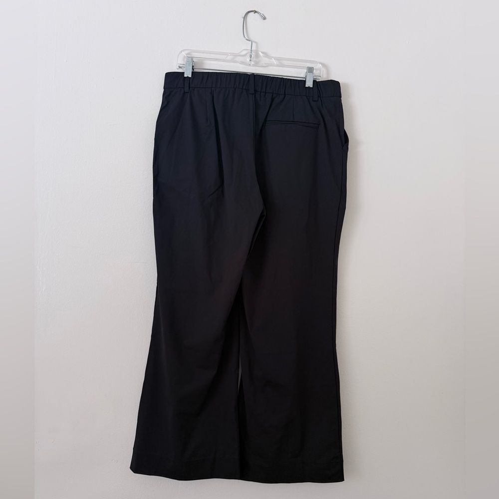 NWT Halara Flex™ Black Mid Rise Pocket Straight Leg Work Pants Womens Large - Picture 10 of 14